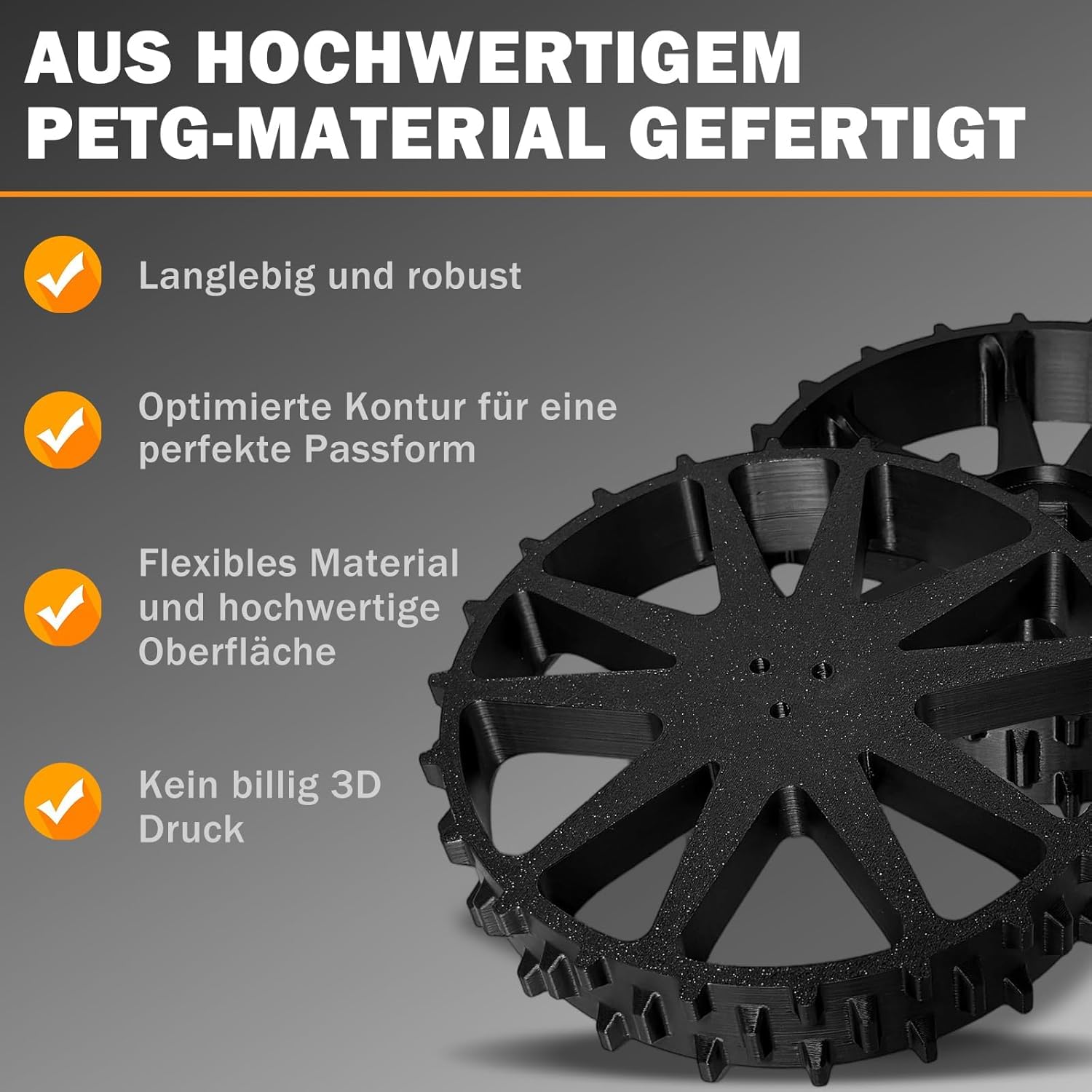 2er Set Antriebsrad Rad R38Li R40Li R50Li R70Li R80Li Automower 105/305 / 308 mehr Grip