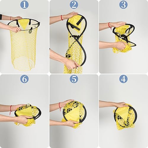 Miniatura 4 de COCODE 2 piezas de portería de fútbol, redes portátiles de objetivo, equipo de práctica de pelota de fútbol de esquina, objetivo de tiro de fútbol