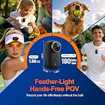 4K Mini Caméra du corps avec audio, petite caméra portable à la poitrine avec portrait et mode large, parfait pour la maison, le travail, la sécurité et l'enregistrement extérieur(Pink-64GB)