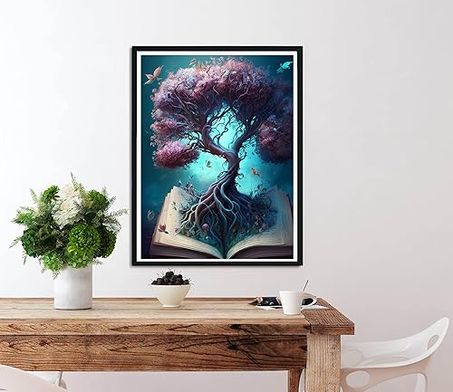 Vista 20 de Diymood Paint by Numbers for Adults Snowman, DIY Oil Painting Christmas Acrylic Paint by Number Kits for Kids Adults Beginner for Home Wall Decor