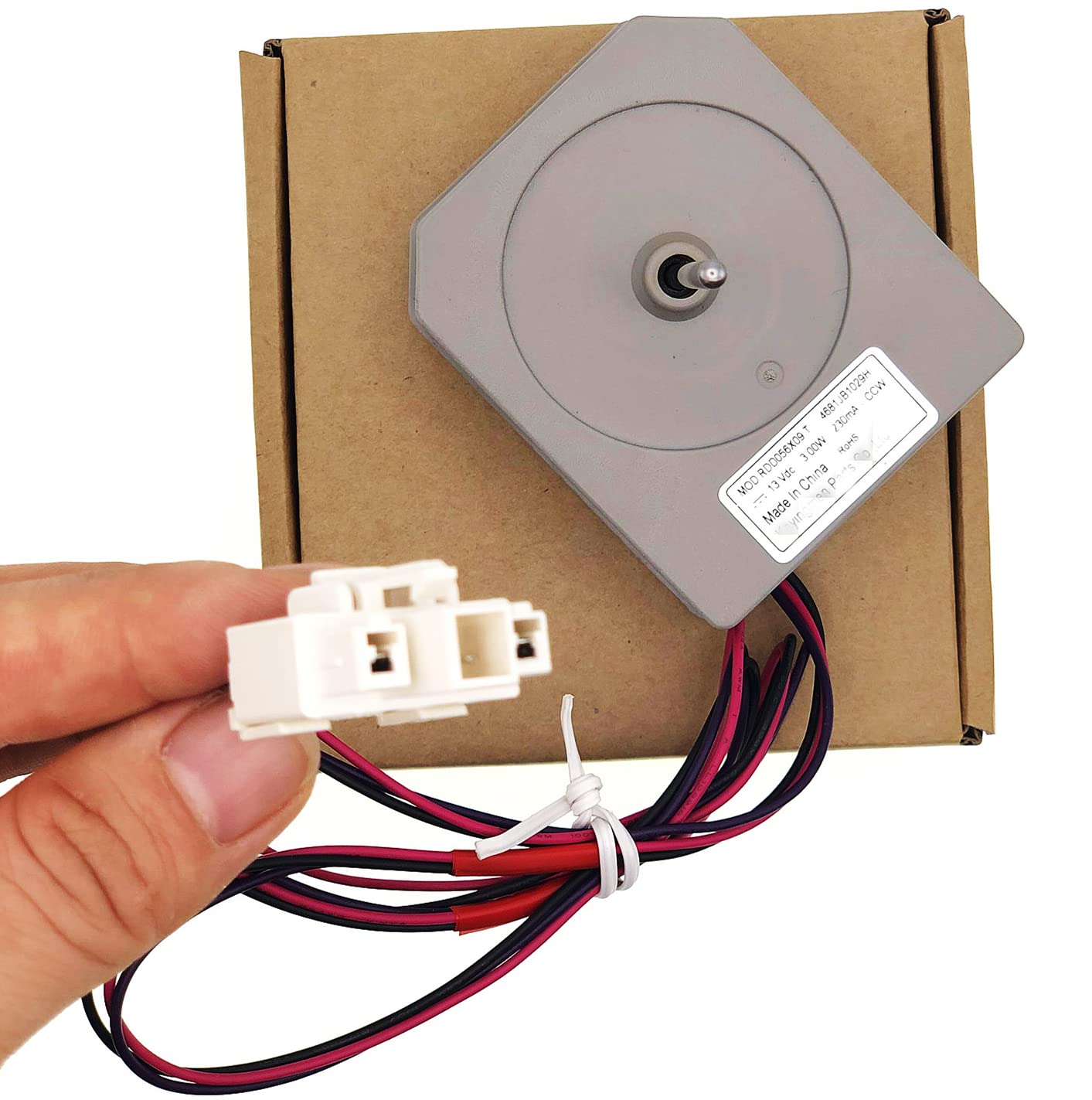 4681JB1029H Evaporator Fan Motor Compatible with LG Refrigerator, Replaces Models 4681JB1027H 4681JK1004D 4681JK1003A 4681JK1004A AP5602357 EAU61644102 AP4631334