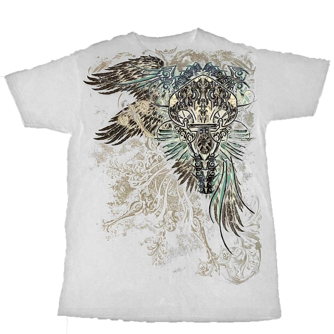 Y2K Grunge Graphic Tees for Teens Girl Vintage Fairy Grunge Emo Goth Short Sleeve Baggy T-Shirt Going Out Streetwear