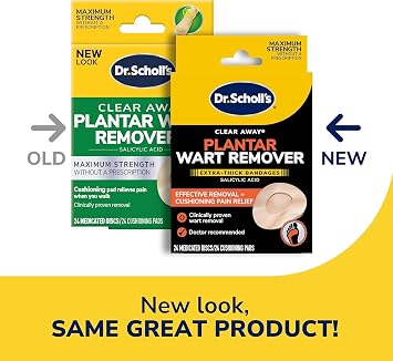 دكتور. Scholl & # x27؛ s Clear Away Wart Remover Plantar 24 Ea