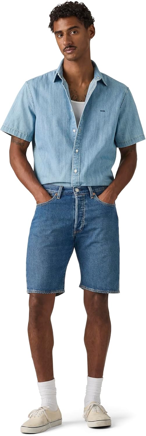Levi's mens Levi's Men's 501 Original Shorts Denim Shorts (pack of 1)