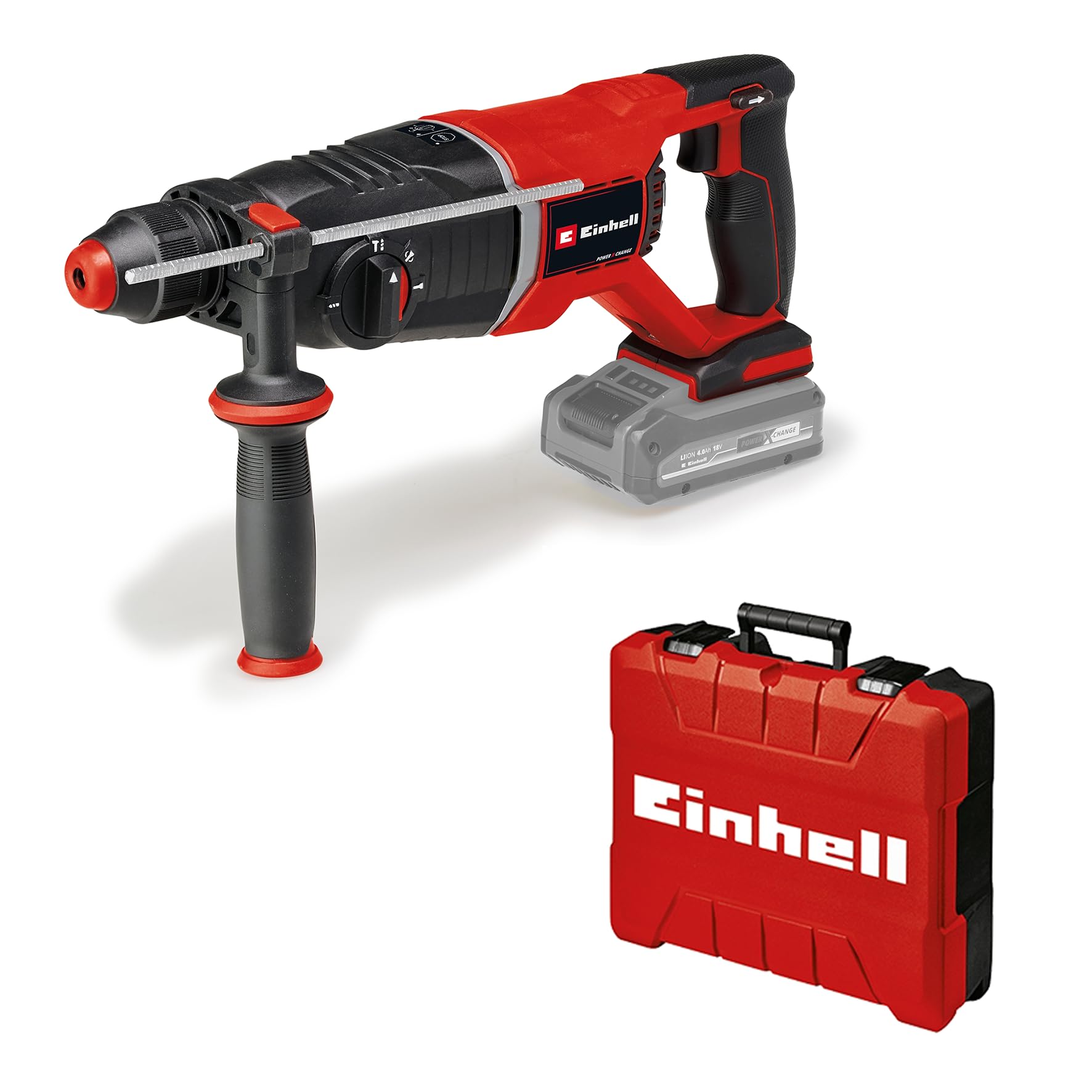 Einhell Professional Akku-Abbruchhammer 18V - 4,0J Schlagkraft Mit SDS-Plus