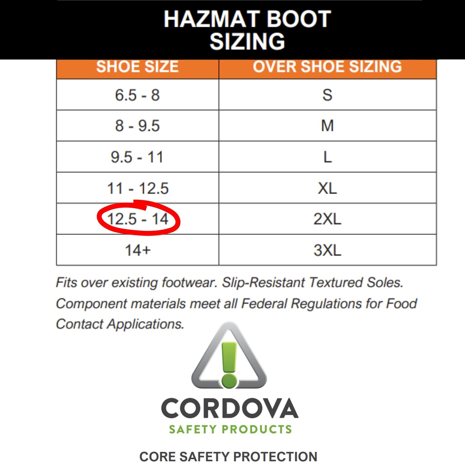 Cordova Unisex Adult Protective-safety-boot-and-shoe-covers, Xx-large, 2X-Large US