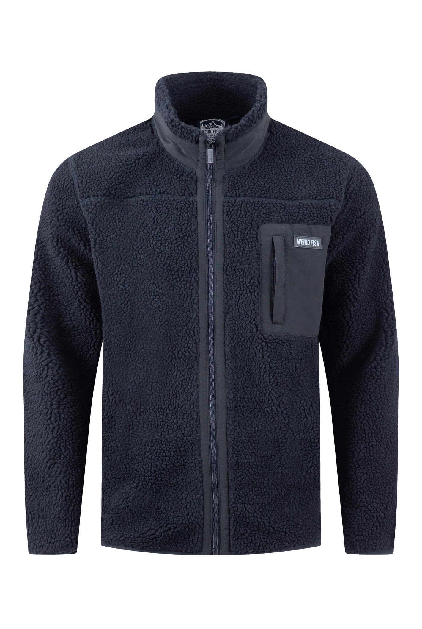 Weird Fish Men's Midnight Fletcher Full Zip Borg Fleece Size 2XL. (Jumper/Sweater/Fleece)