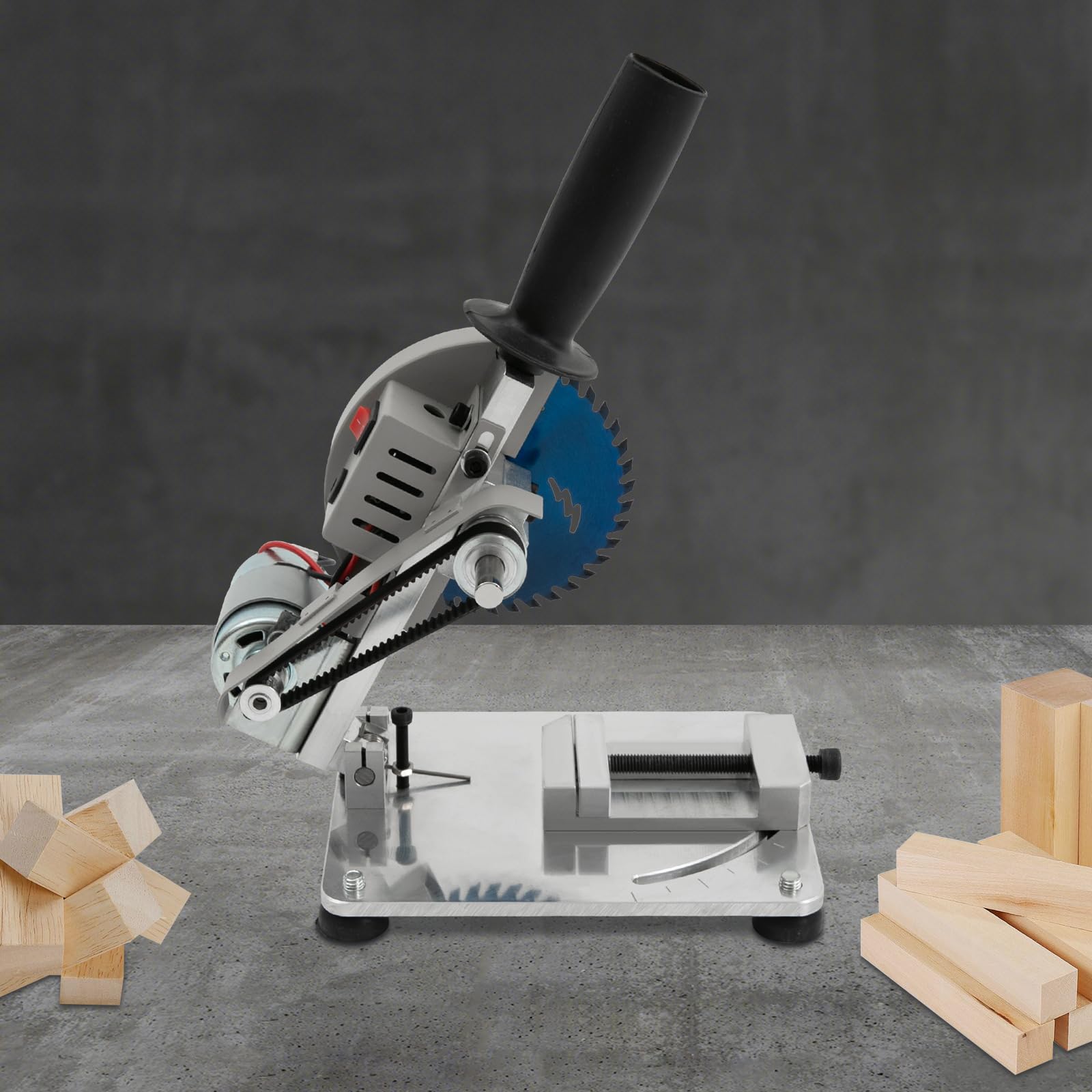 Mini Kappsäge 220V 90W - Tisch-Gehrungssäge Für Metall & Holz