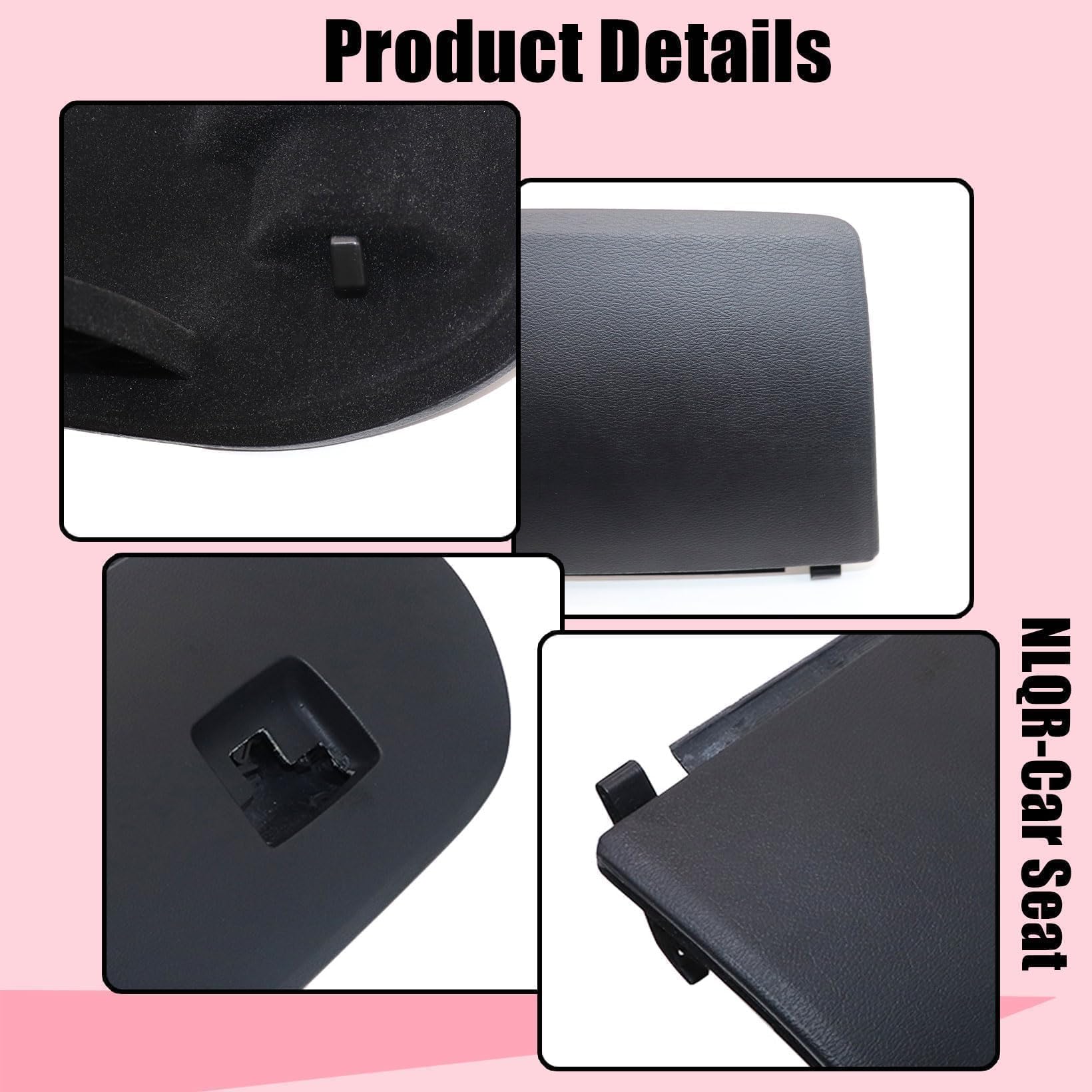 NLQR 51166839000 Schwarz Dash Handschuhfach Türabdeckung Deckel Kompatibel mit BMW X3 F25 F26 2011 2012 2013 2014 2015 2016 2017 2018
