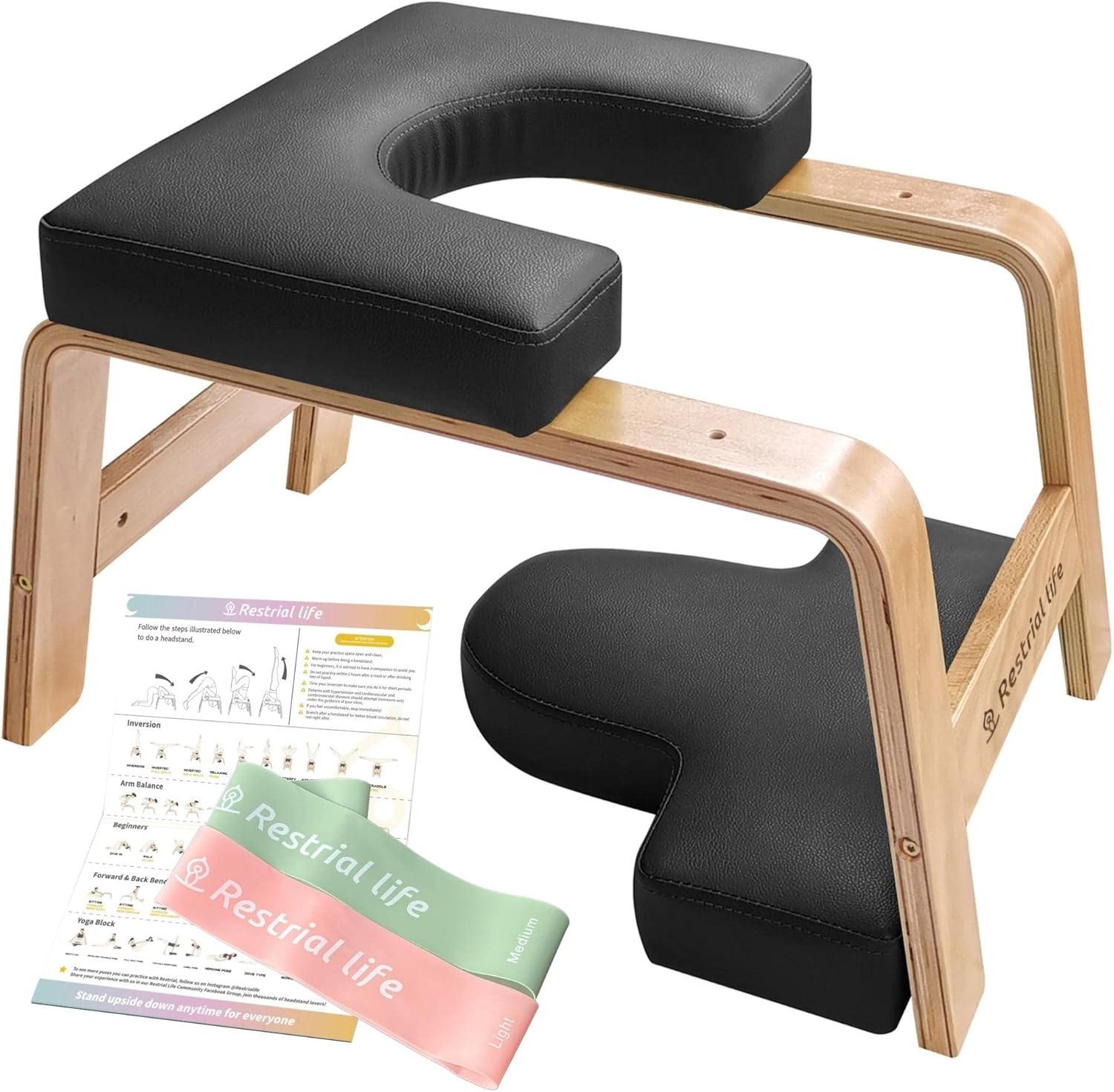 Yoga Headstand Bench- Stand Yoga Chair for Family