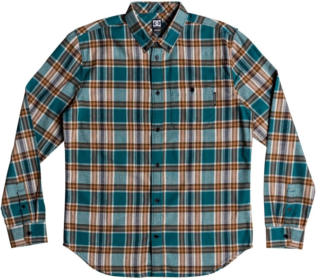 DC Men's Northboat Long Sleeve Flannel Shirt
