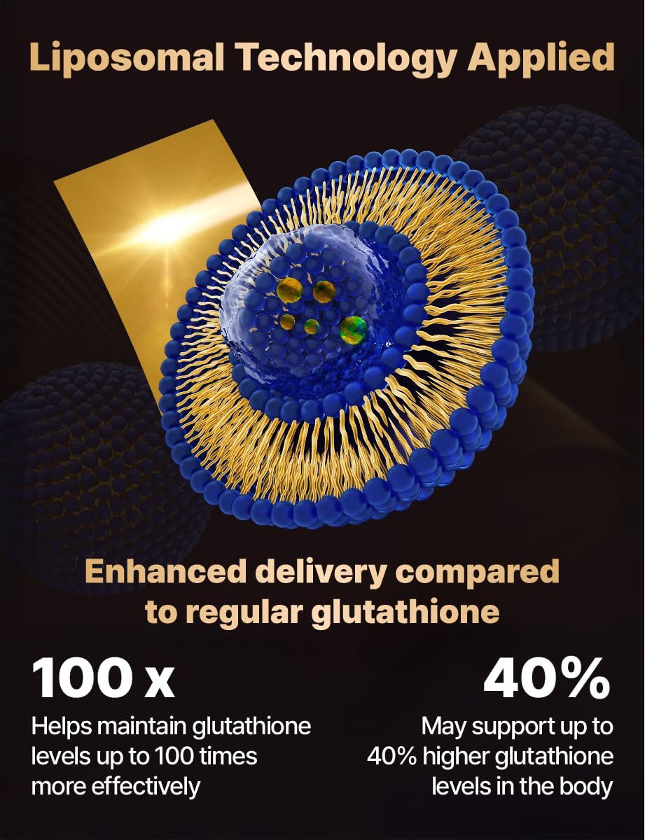 Liposomal Glutathione Ever Film(367mg, 30Strips) – Glutathione Strips, Enhanced-Absorption