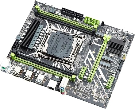 X99 Motherboard 4 Channels LGA2011-3 with Dual M.2 NVME Slot Support Four Channel DDR4 ECC RAM XEON E5 V3 V4 X99 H9gaming Motherboard Combo