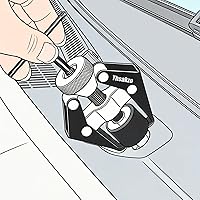 Vista 7 de Herramienta de extracción de brazo de limpiaparabrisas Terminal de batería y extractor de brazo de limpiaparabrisas Rodamiento de batería