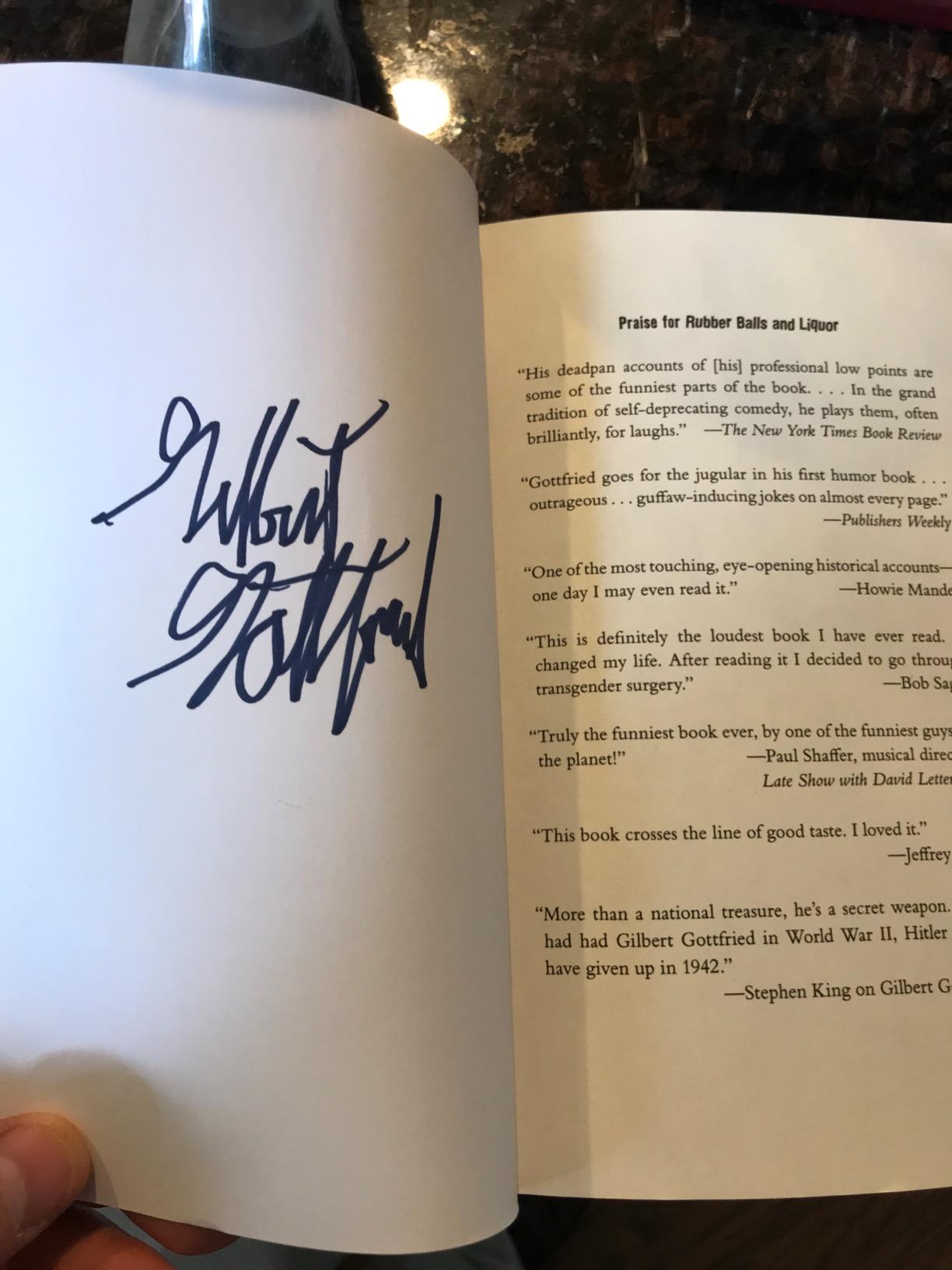 If u like Gilbert’s stand-up, u will love this book!