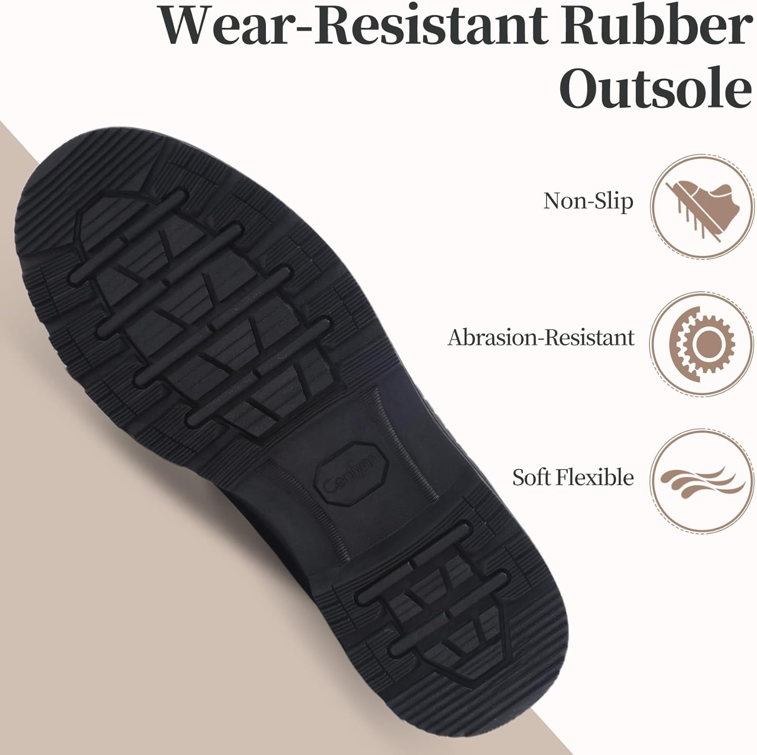 Women's Winter Snow Boots Warm Fur Lined Ankle Booties Non Slip Shoes - Image 5