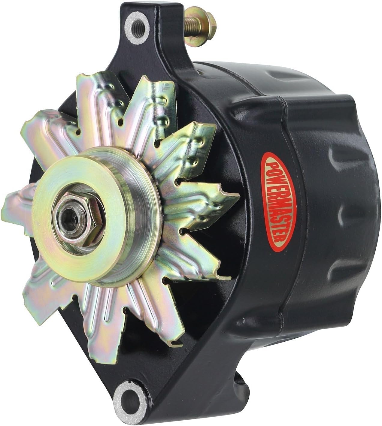 Powermaster - Alt Ford Upgrade Black 100A Smooth Look™ 1V Pulley 1-Wire