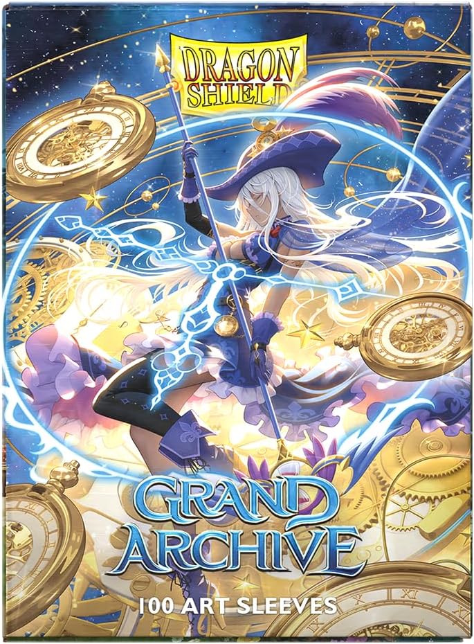 Dragon Shield | Grand Archive Matte Art Sleeves | 100 CT - Smooth & Tough Premium TCG Sleeves | Compatible with Pokemon, One Piece & Magic The Gathering | Chronowarp