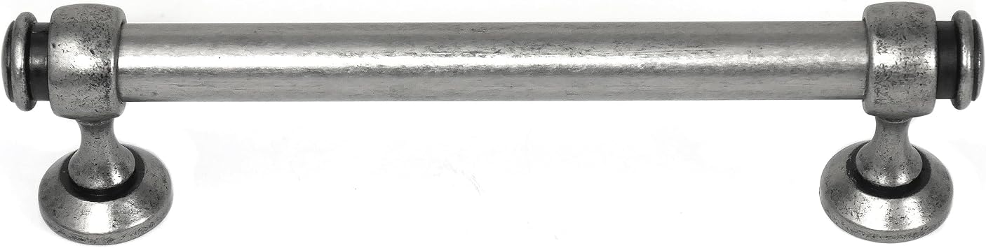 MNG Hardware 85364 Balance Cabinet Hardware Pull, 8", Distressed Pewter