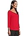 Liverpool Los Angeles 3/4 Sleeve Draped Neck Knit Top - #2 of 5