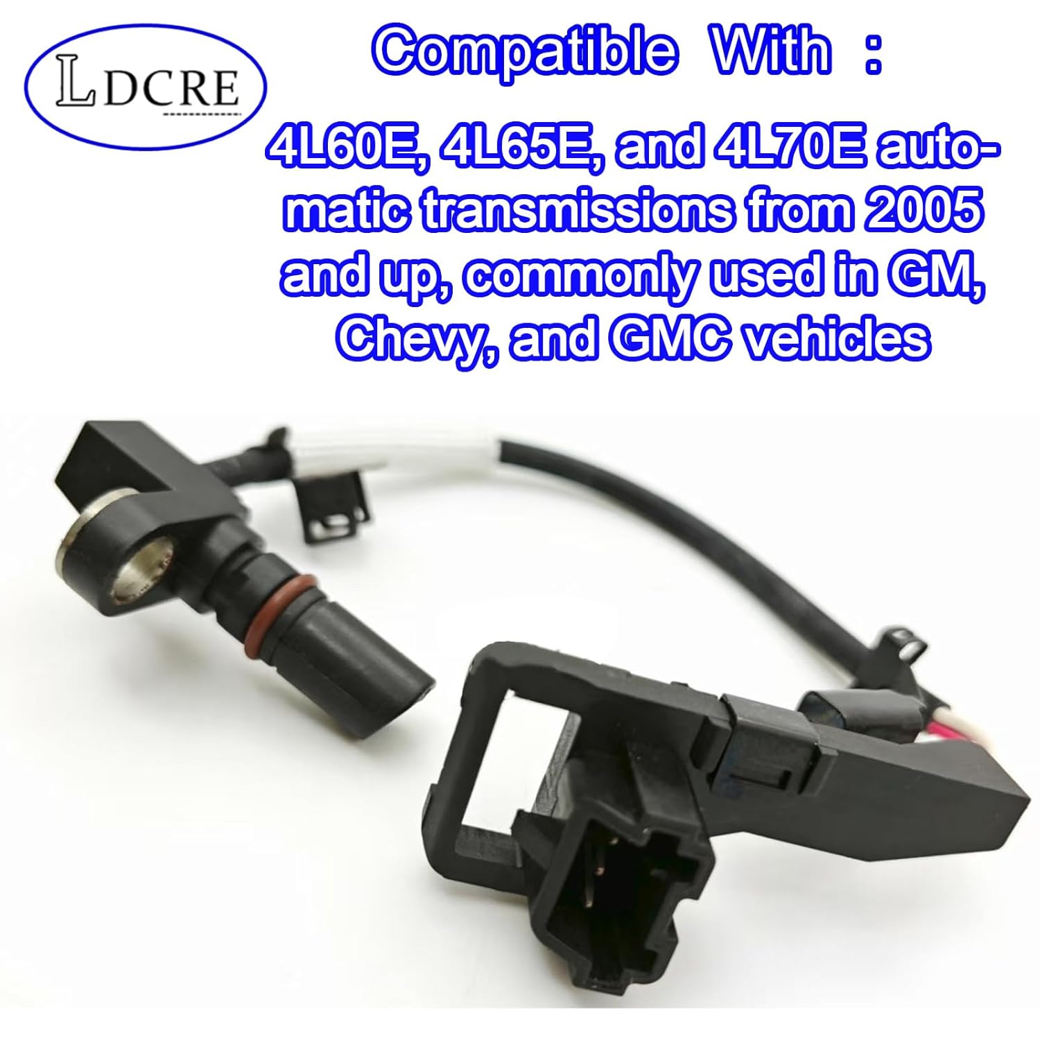 Transmission Input Speed Sensor 24244544 D74438E Compatible with GM 4L60E 4L65E 4L70E Automatic Transmission 2005-Up ISS Replacement