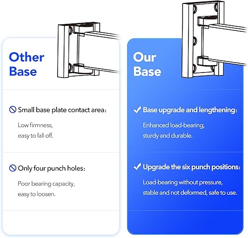 Miniatura 2 de Estante de secado de ropa montado en la pared,Soporte de pared extensible para lavandería,Rejillas de secado plegables para lavandería,Percheros