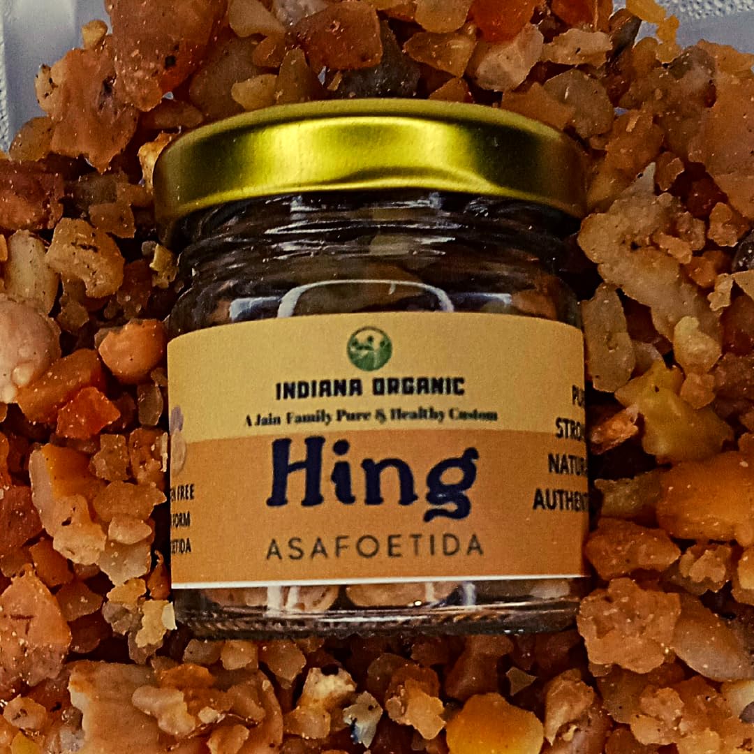 INDIANA ORGANIC Hing 23 G Whole Sabut | Asafoetida Resin Crystal Whole Hing | Natural Raw Pure Gluten Free Hing, 23 Gram, Vegetable Masala (B08DY9CZK6) Amazon Price History, Amazon Price Tracker