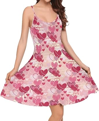 Belidome Novelty Spaghetti Strap Dress Women Casual Sundress Beachwear Sexy Party Club Dresses