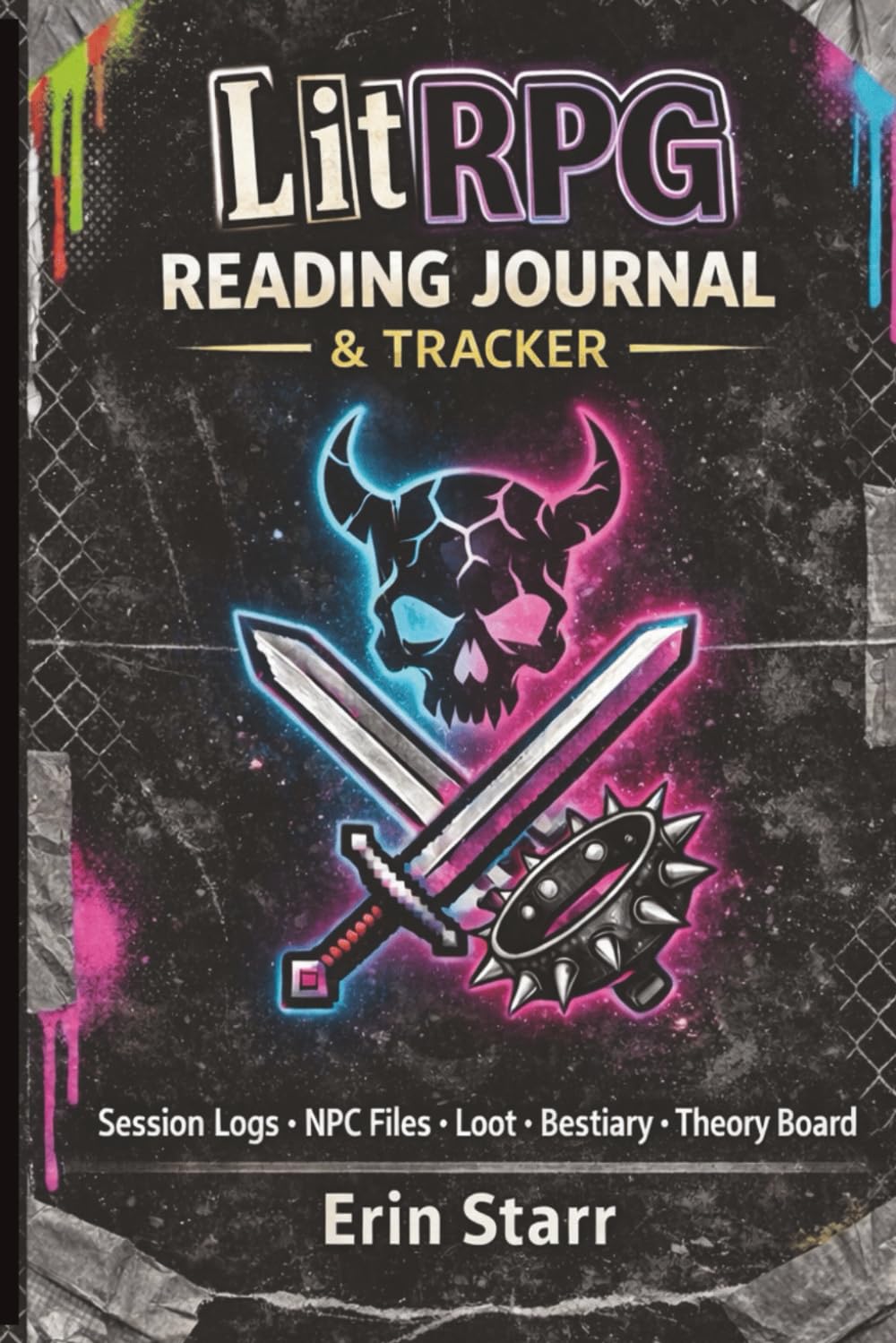 LitRPG Reading Journal & Tracker: Session Logs, NPC Files, Bestiary, and Theory Boards