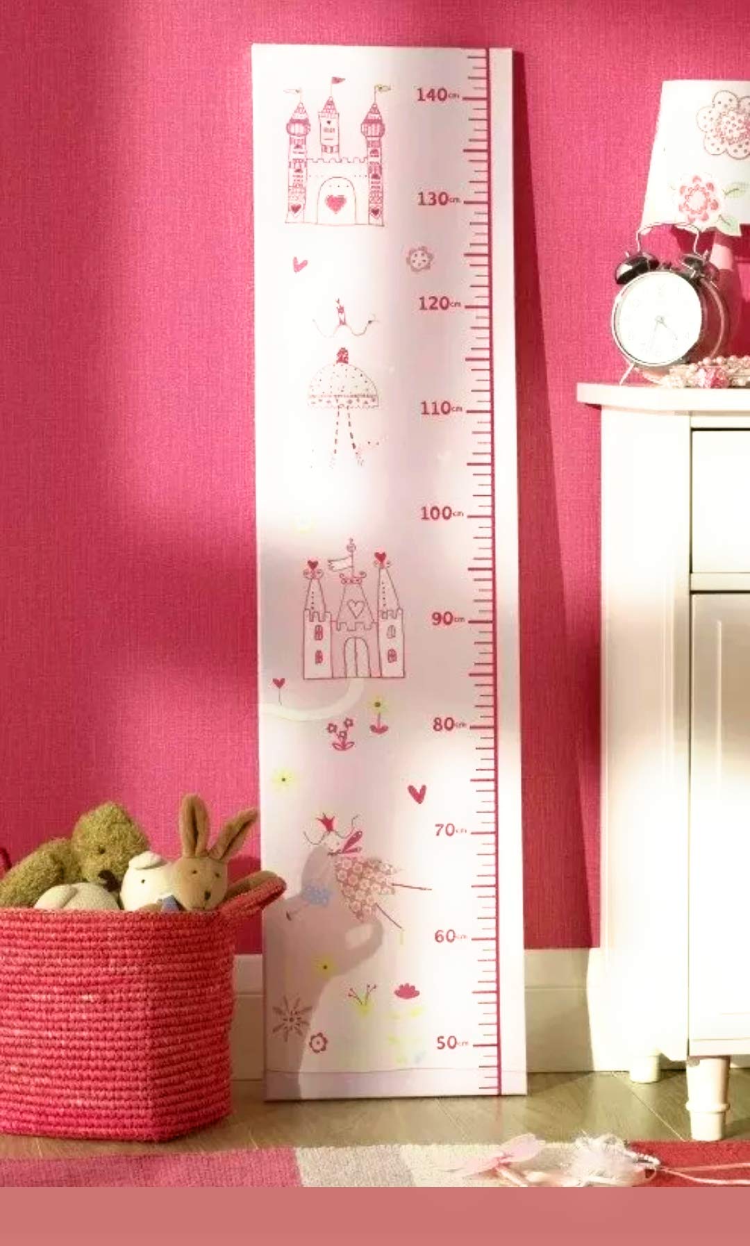 Princess Novelty Children's Height Chart Arthouse