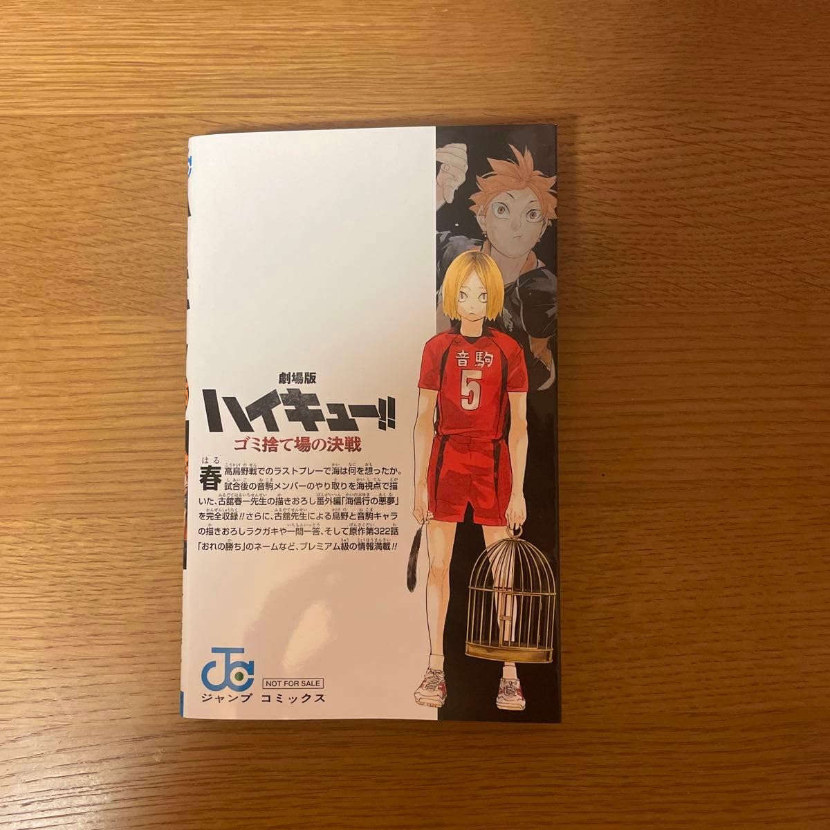 Amazon.co.jp: ハイキュー33.5巻 ハイキュー ゴミ捨て場の決戦 劇場版 