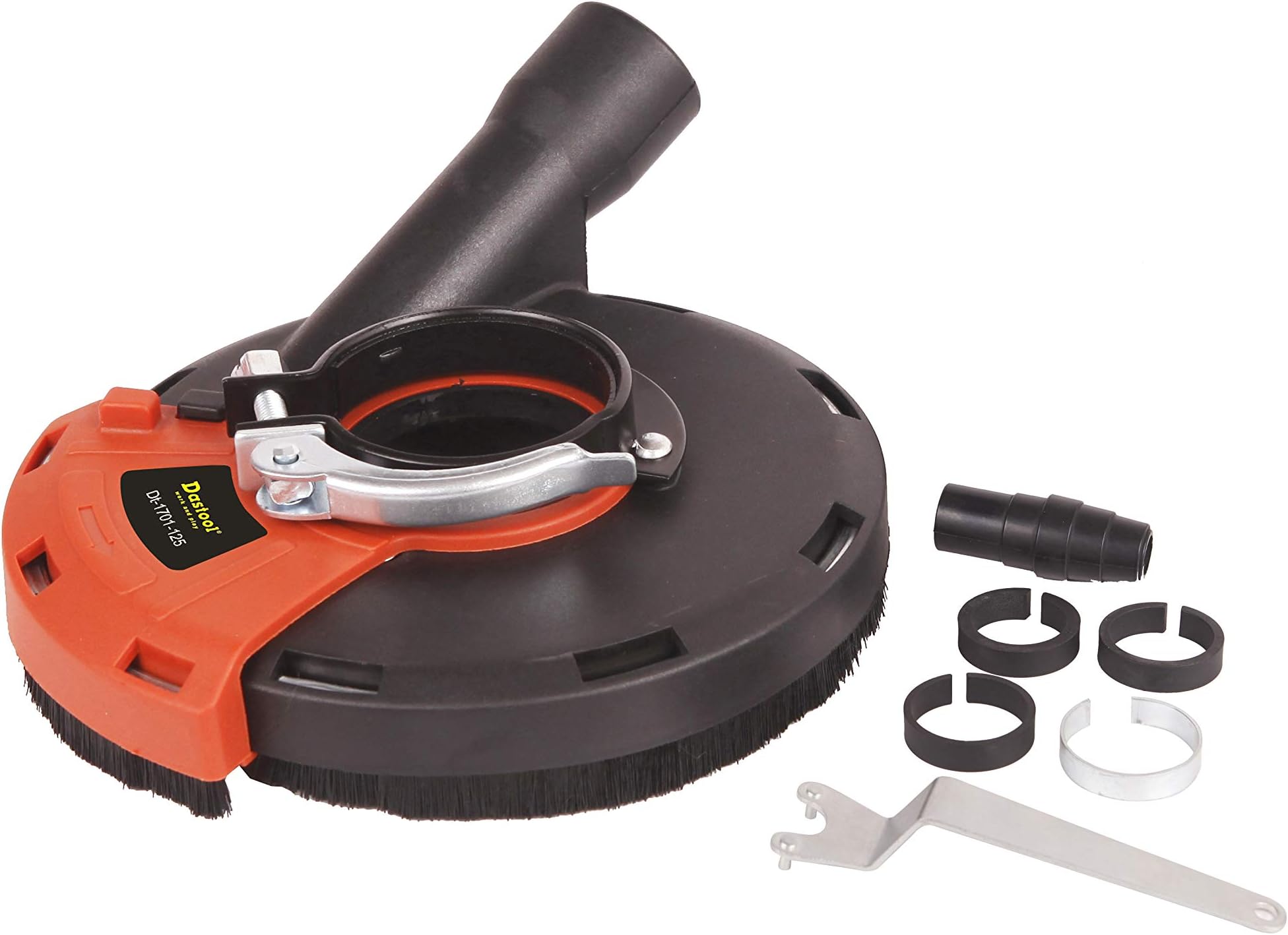 DastoolExpert Surface Grinding Dust Shroud for Angle Grinder,Universal 5-Inch Dt1701-125