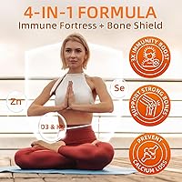 Vista 6 de ZEBORA Vitamina D3+K2-5000 UI Vitamina D3 + 100 mcg K2 MK-7 - Máxima absorción para huesos, dientes, corazón e inmune apoyo - Fácil de tragar, sin