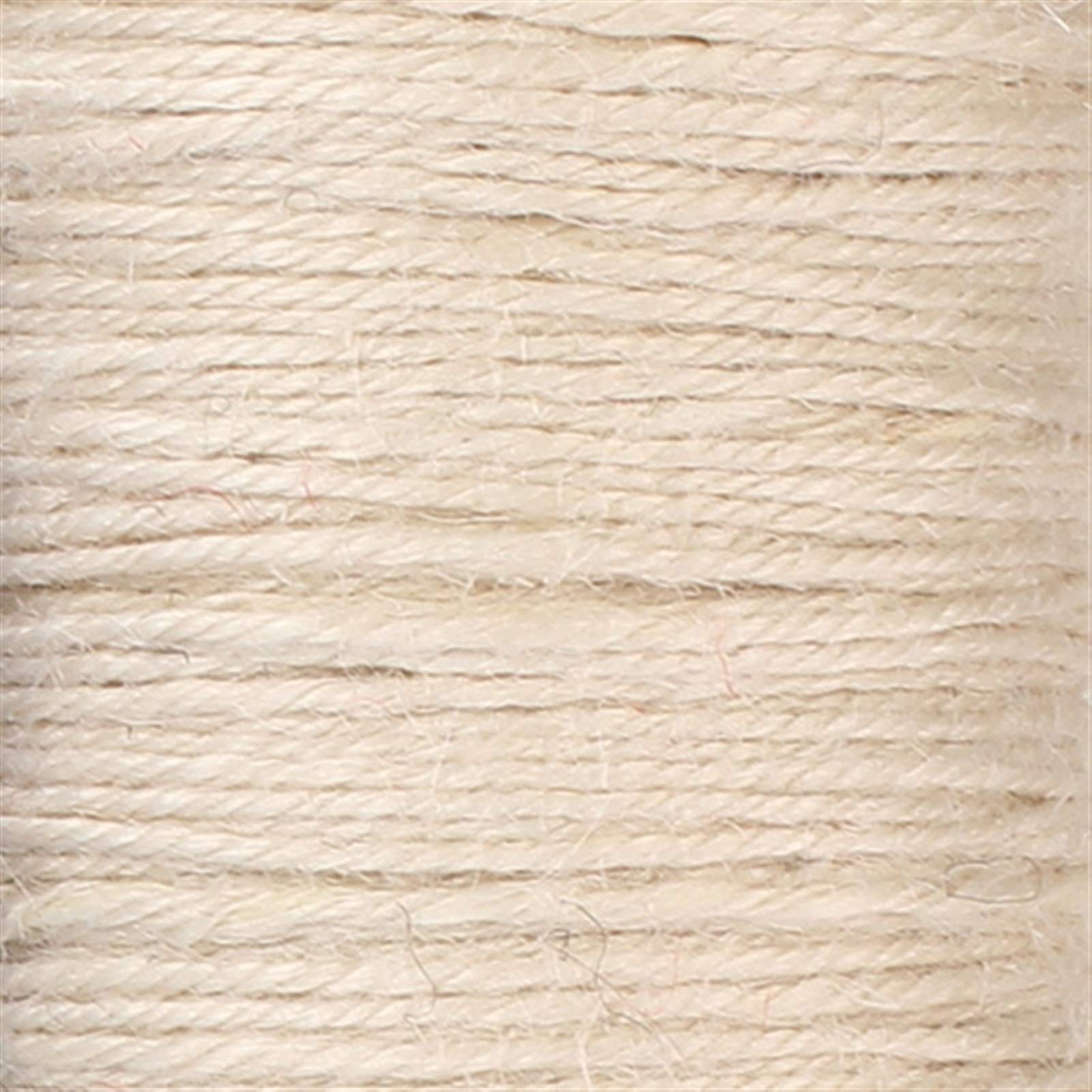 Bclla White Zkenshan-Natural Jute Twine 20M/Lot 2Mm Jute Rope Twine String Hemp Cotton Cord Thread For Diy Jewelry String Crafts Making Decoration, Natural Jute Fiber (Color : )