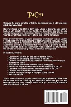 Tai Chi: Unlocking the Power of an Internal Chinese Martial Art, Including the 24 Forms and Meditation Techniques for Beginners (Active Meditation)