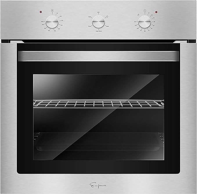 Empava Stainless Steel 24" Builtin Single Wall Ovens with