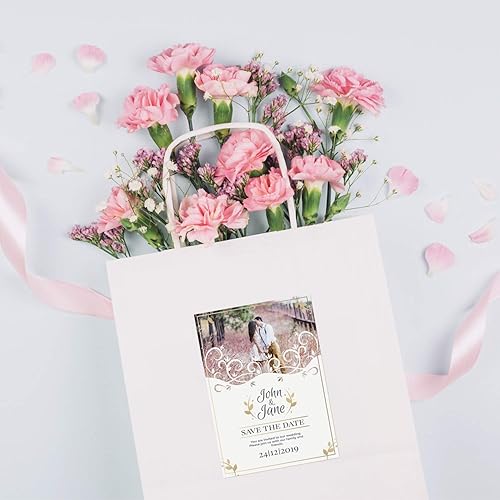 Miniatura 9 de A-SUB Papel fotográfico de alta calidad, alto brillo, 8.5 x 11 pulgadas, 66 libras para impresoras de inyección de tinta, 50 hojas, de una cara