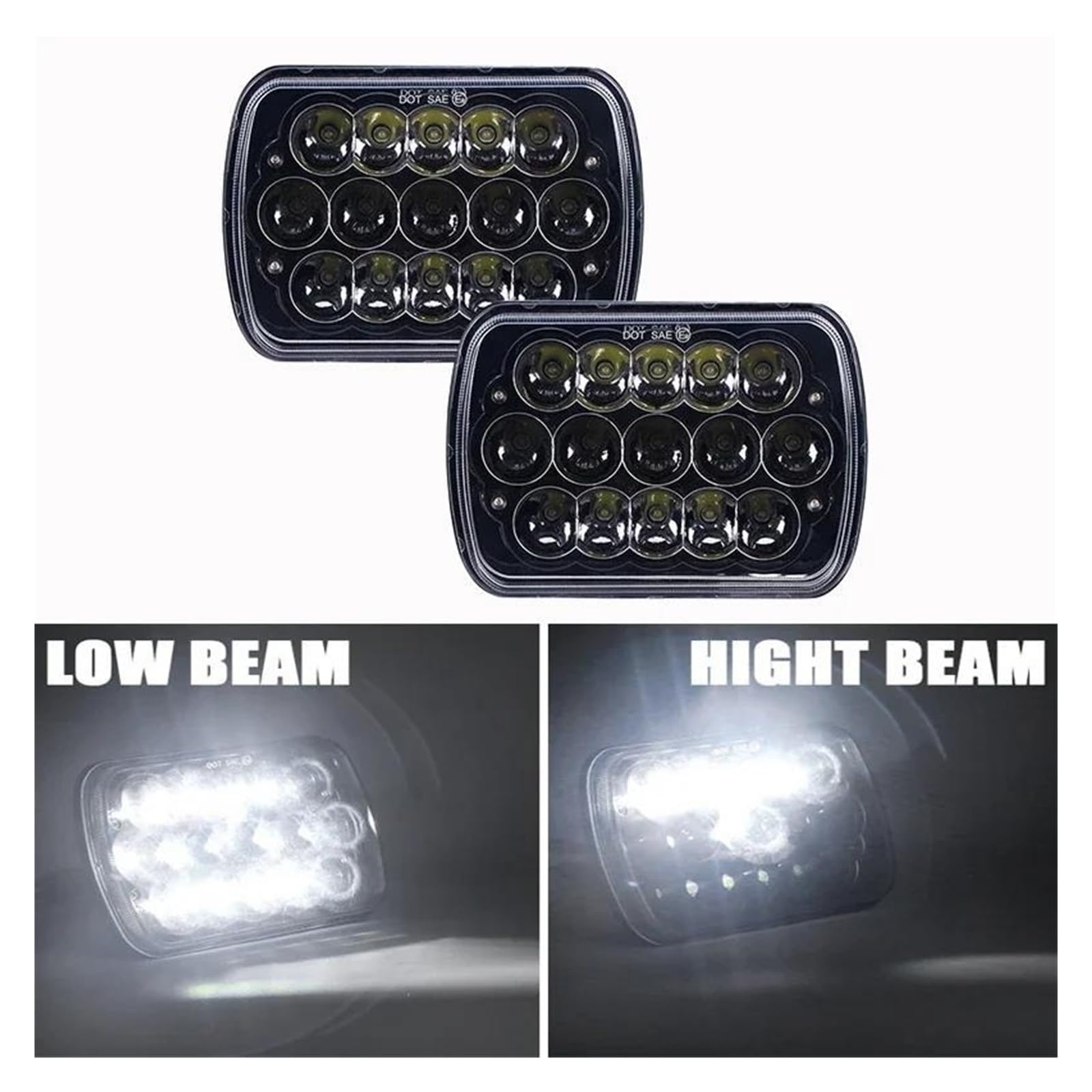 Amazon | フロント ヘッドライト 用ラングラー YJ チェロキー XJ