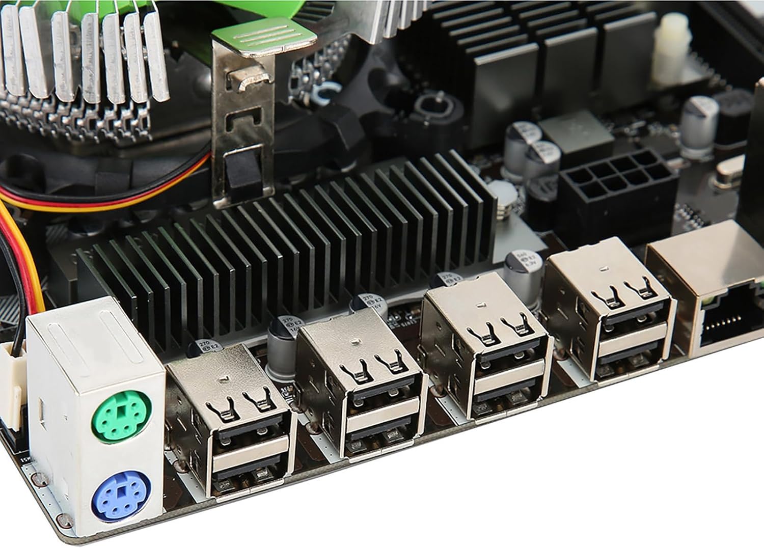 Zopsc X58 Desk Top PC Motherboard Set X5650 CPU 8G Memory Main Board Set