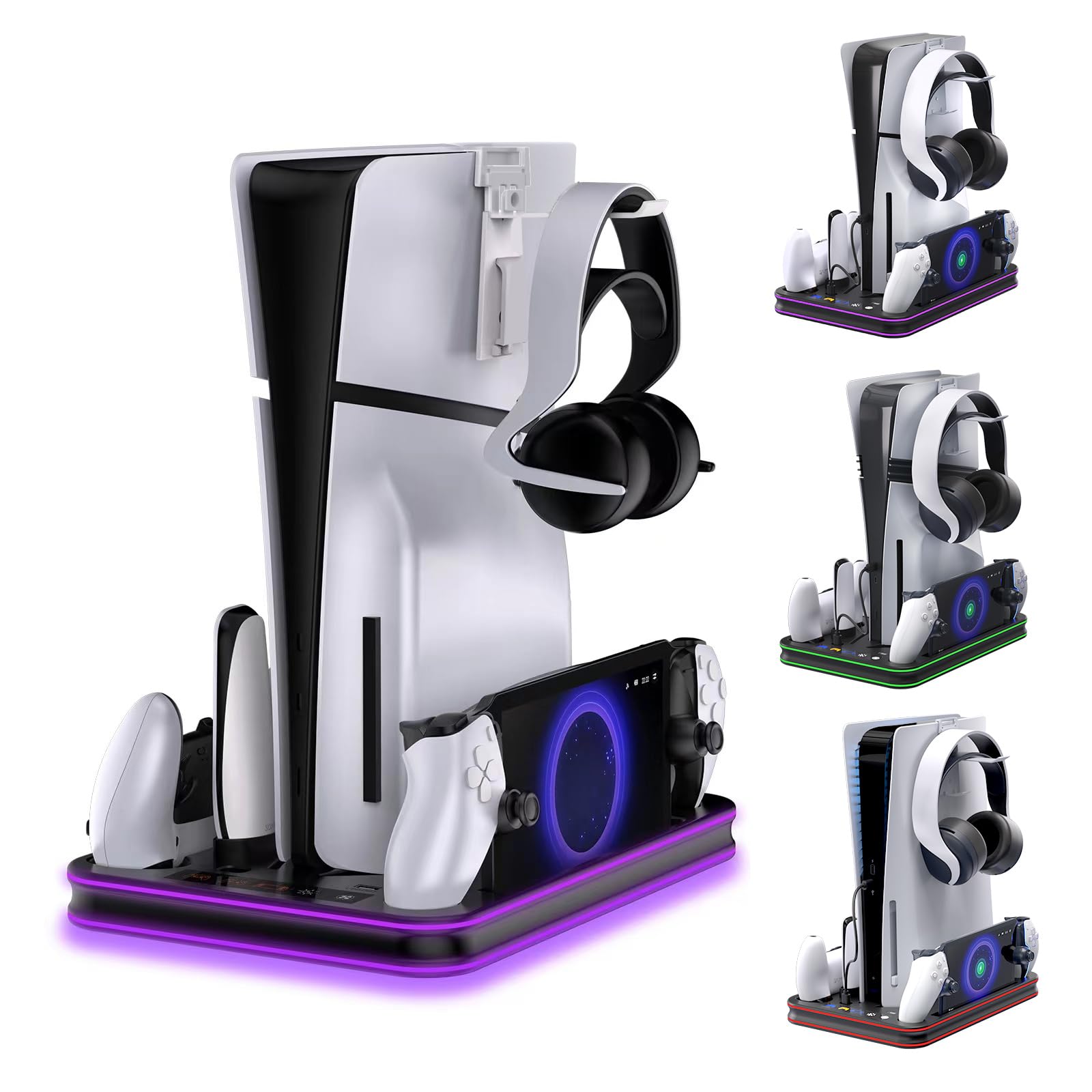 PlayStation Portal PS5 充電器セット　美品 Amazon.com: PlayStation Portal Charger, PS5 Stand and Cooling