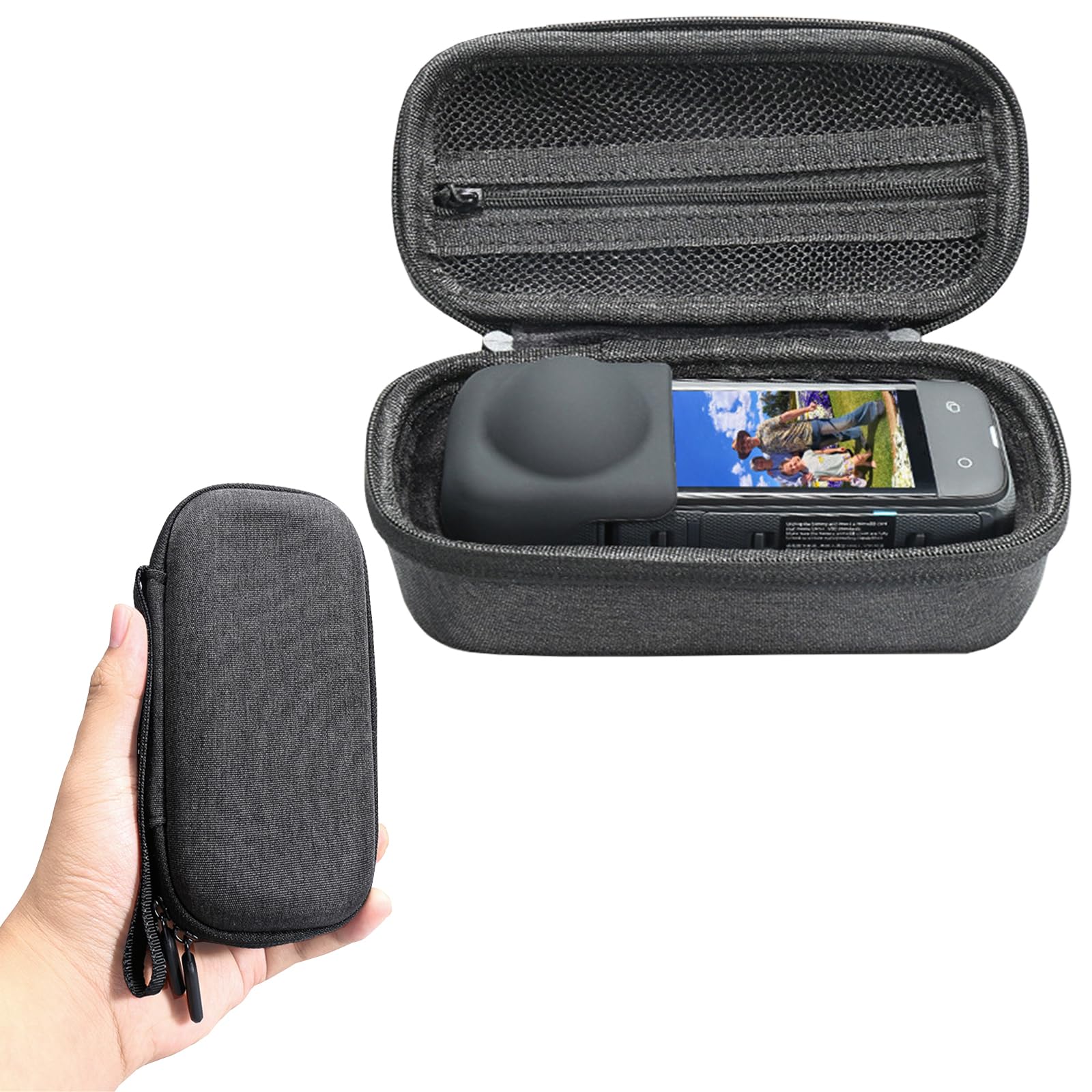 Buziba Hard Carrying Case for Insta360 X4 Portable Travel Storage Bag Hard Shell Protective Carry Case
