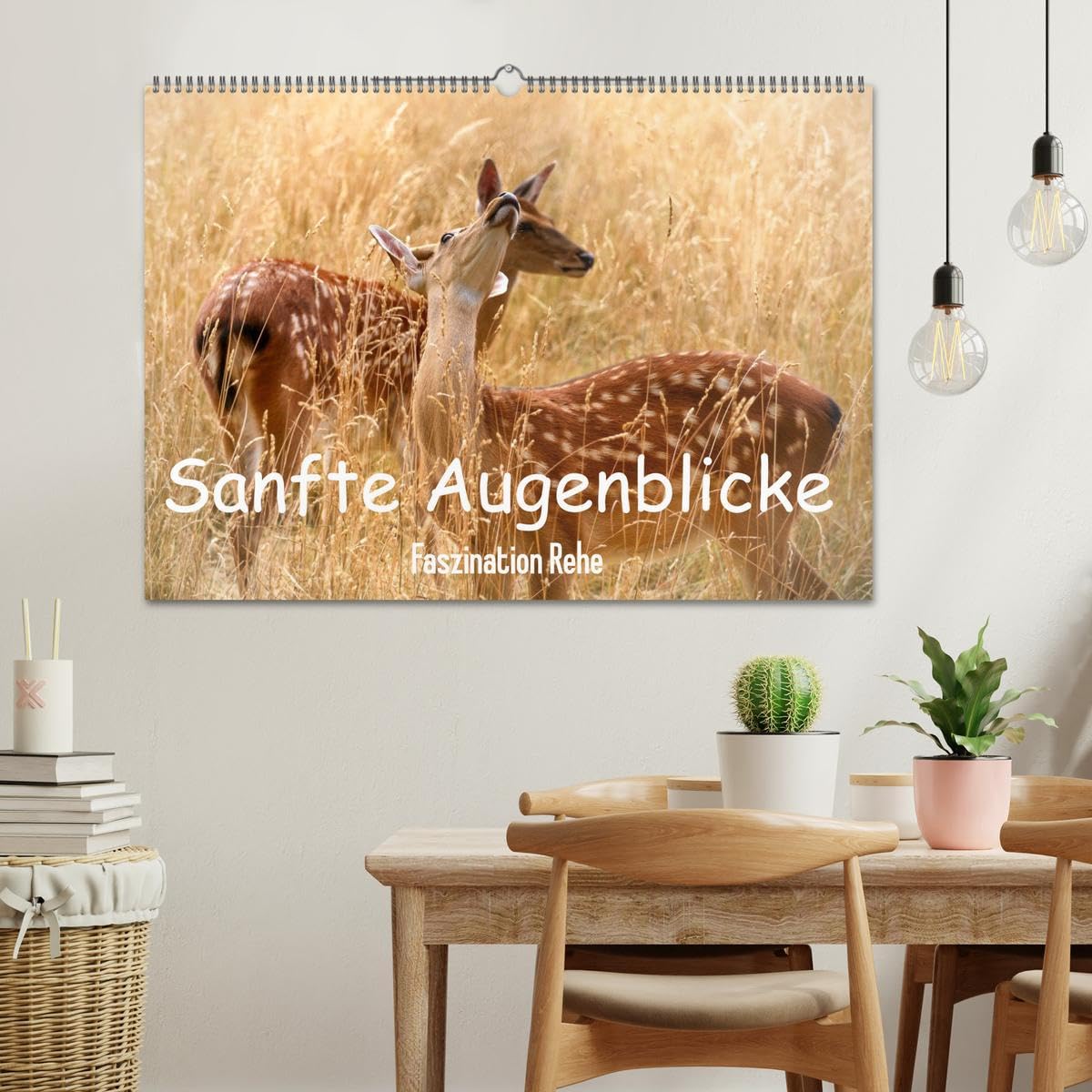 CALVENDO · Sanfte Augenblicke, Faszination Rehe (Kalender 2027) | DIN A2 Querformat · Wandkalender · Rehe, Eleganz und Sanftmut des Waldes