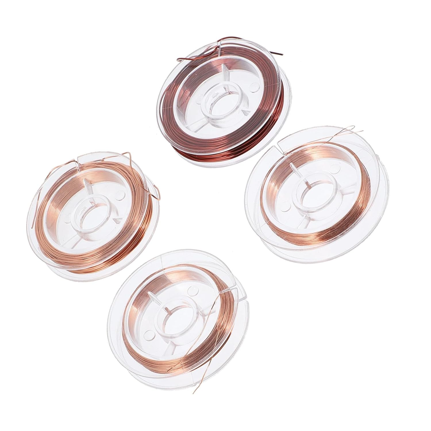 Enameled Copper Wire 4 Rolls 10m Copper Magnet Wire for DIY
