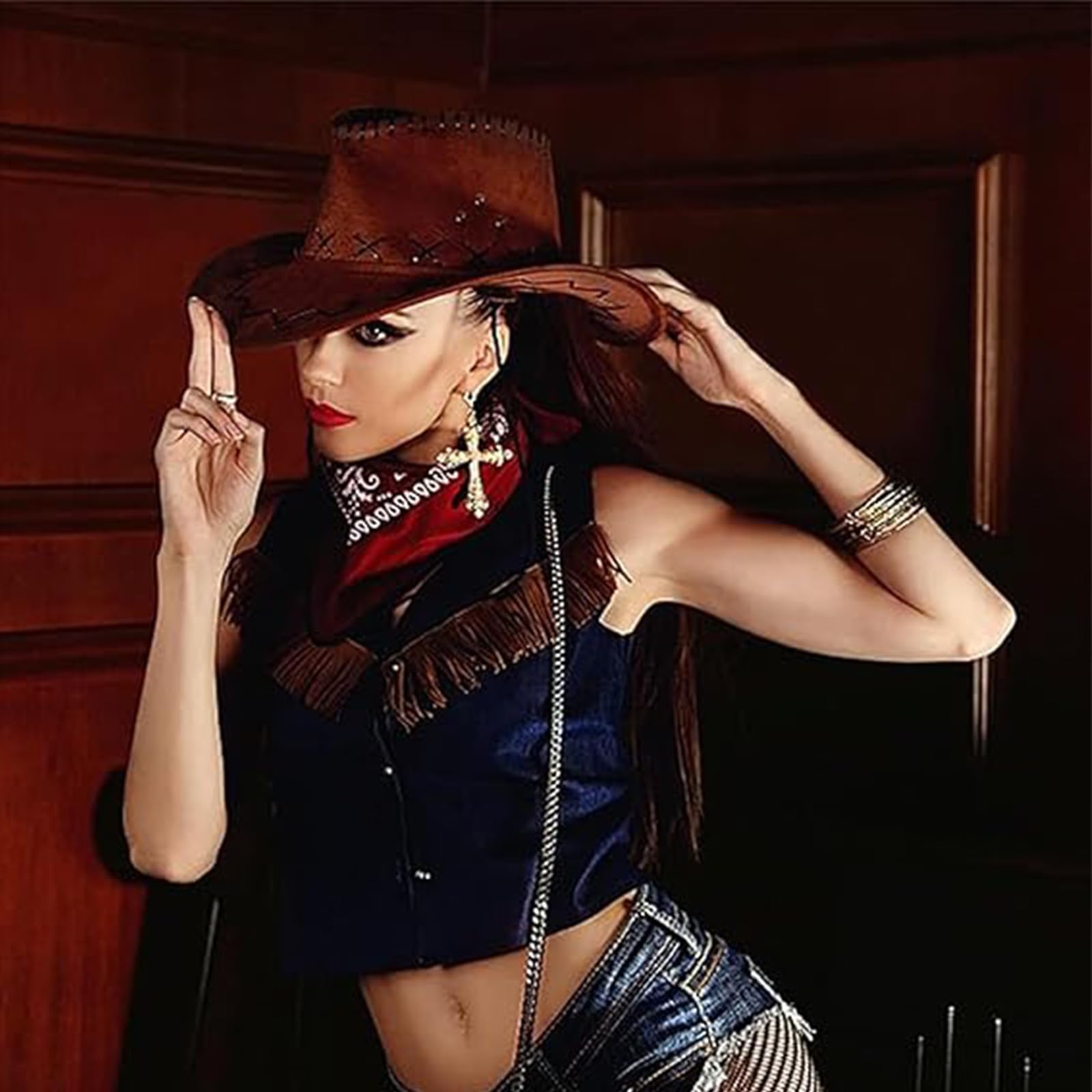 Cappello da Cowboy A Tesa Larga, Occidentale, Il Cappello da Cowboy