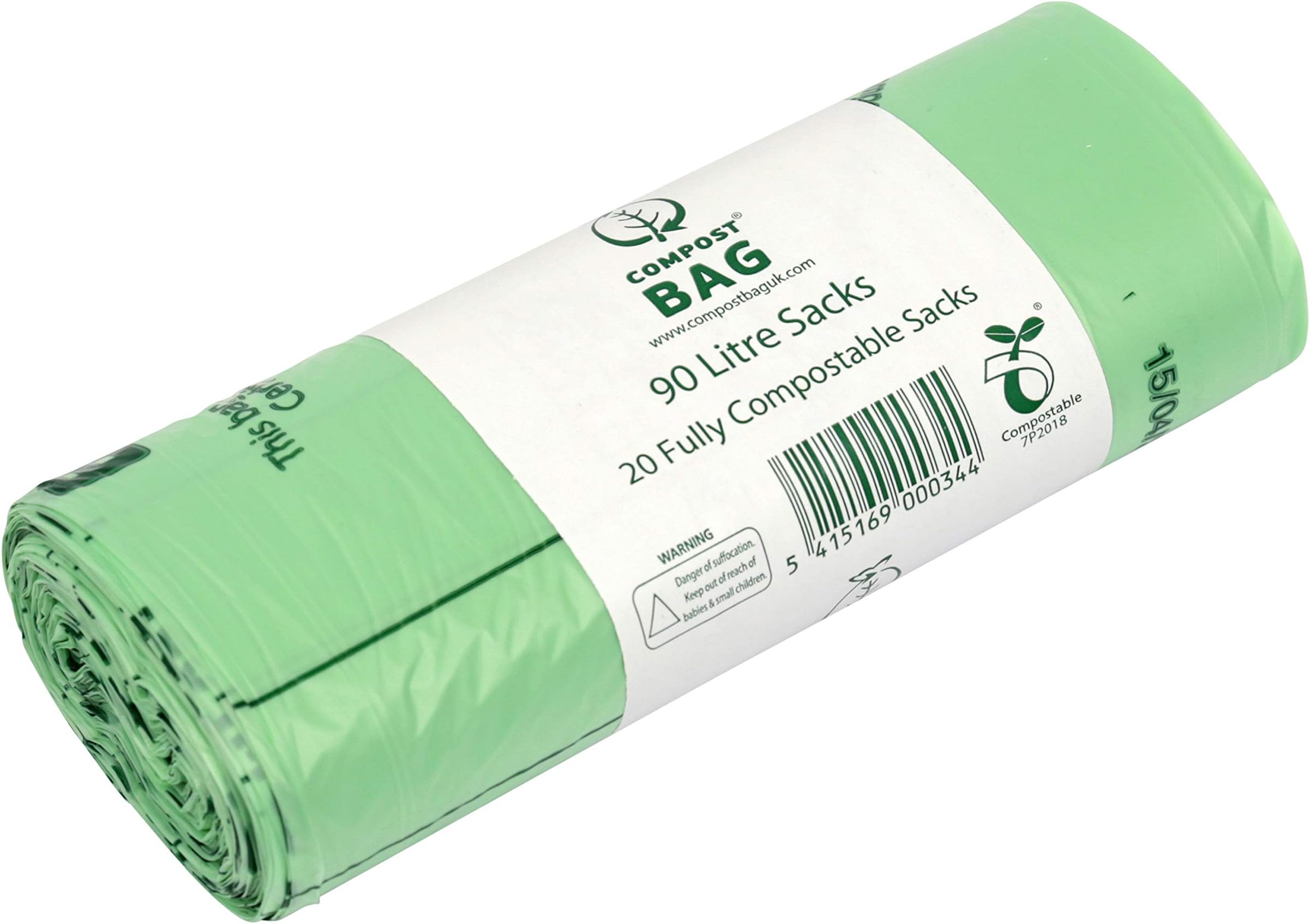 100L x 10 Heavy Duty Compostable Food Waste Sacks Compost Bag Food