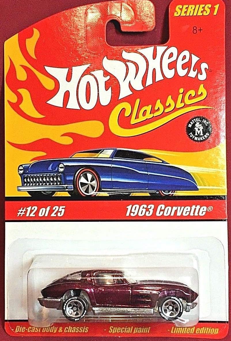 Hot Wheels Classics 1963 Corvette Magenta Color Car #12 of 25