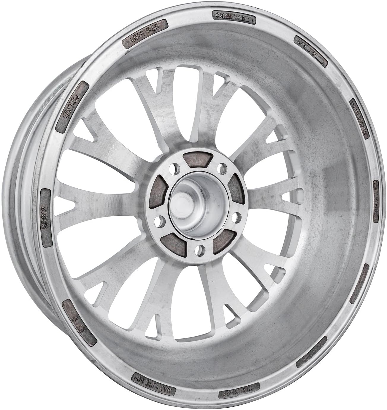 JEGS SSR Spike Wheel [Size: 17" x 7"] Fully Polished