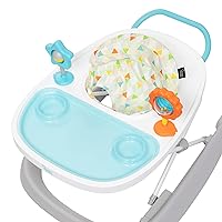 Vista 4 de Smart Steps by Baby Trend Dine N' Play - Andador de alimentación 3 en 1, Harmony Fun