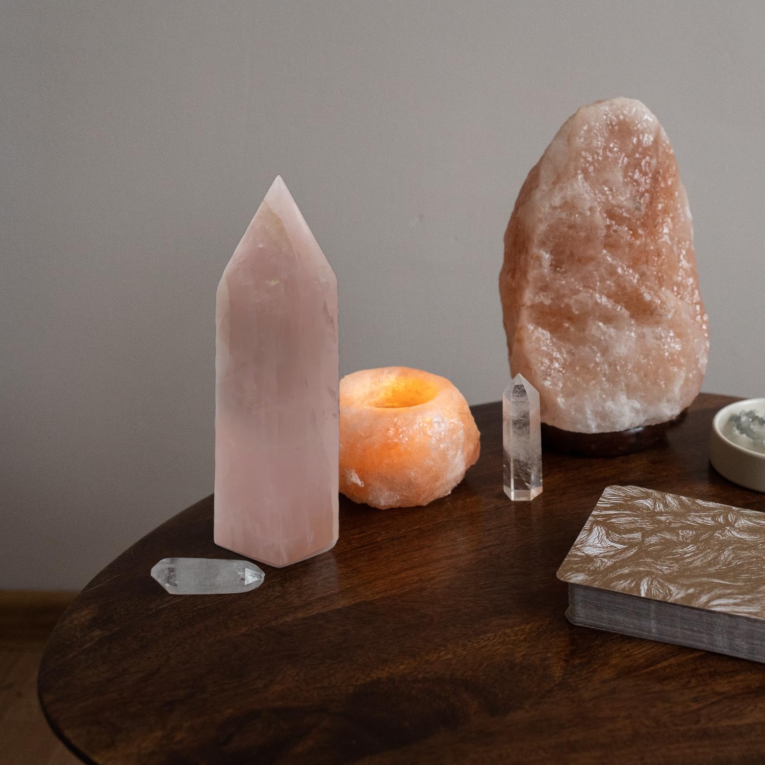 Amazon.com: XMHOME Large Rose Quartz Crystal Tower 1.5-2.0 Lbs