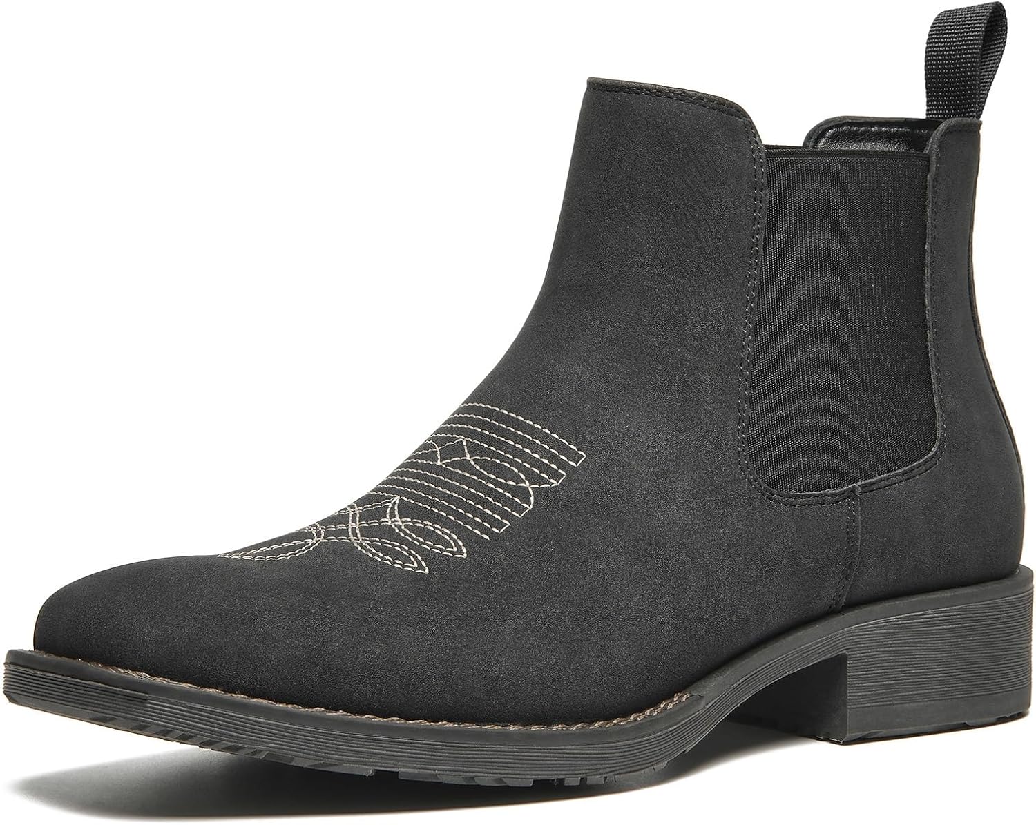 Cowboy Boots for Men, Comfortable Slip-On for Casual Wear, Line Dance